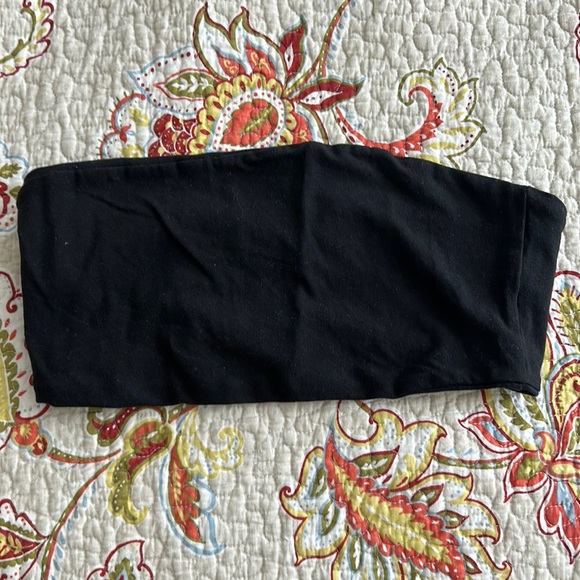 H&M Black tube top size M - Picture 1 of 3